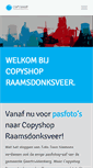 Mobile Screenshot of copyshopraamsdonksveer.nl